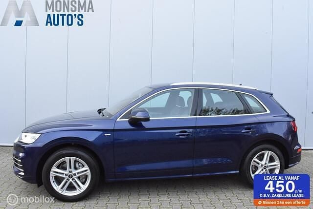 Blauw Gebruikt 2020 Audi Q5 S-Line SUV | € 33.975 (Super prijs) - Afbeelding 1/4