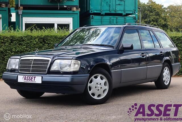 Blauw Gebruikt 1994 Mercedes 280 Elegance Stationwagen | € 14.995 - Afbeelding 1/4