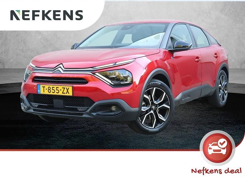 Rood Gebruikt 2023 Citroën e-C4 Feel SUV | € 19.825 (Eerlijke prijs) - Afbeelding 1/3