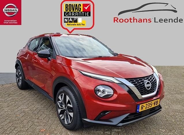 Rood Occasion 2022 Nissan Juke Acenta SUV | € 18.400 (Goede deal) - Afbeelding 1/4
