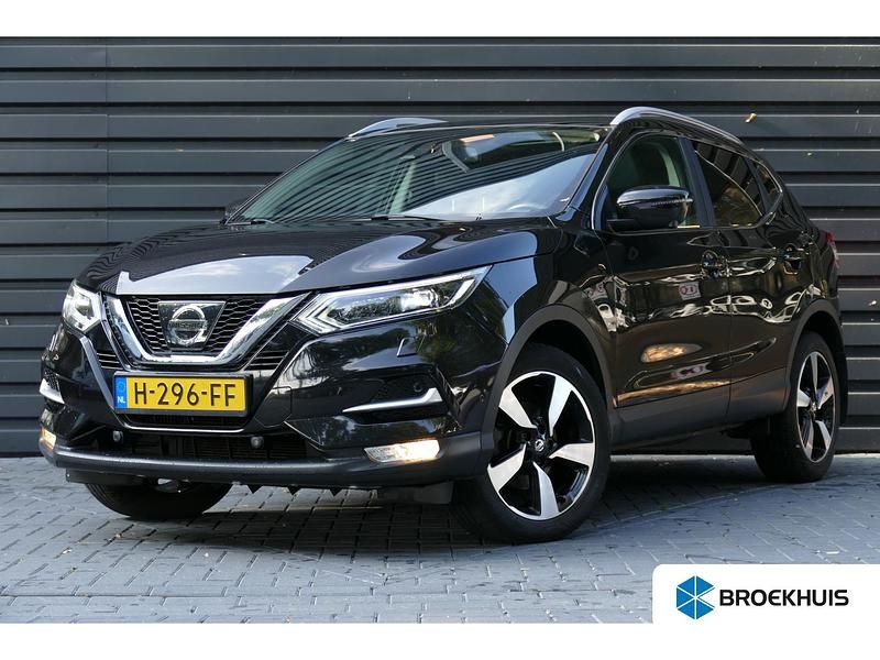 Zwart Gebruikt 2017 Nissan Qashqai N-Connecta SUV | € 14.895 (Eerlijke prijs) - Afbeelding 1/4