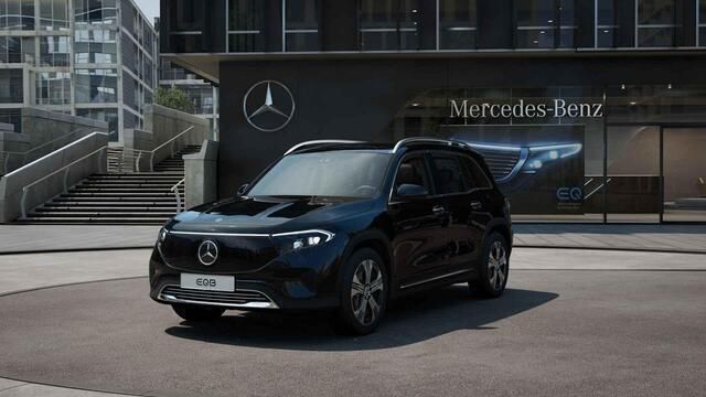 Zwart, metallic lak Nieuw 2024 Mercedes EQB250+ Luxury SUV | € 46.300 (Super prijs) - Afbeelding 1/4