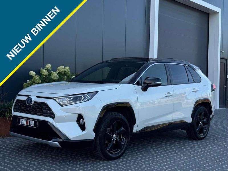 Wit Gebruikt 2020 Toyota RAV4 Hybrid SUV | € 32.995 (Eerlijke prijs) - Afbeelding 1/4