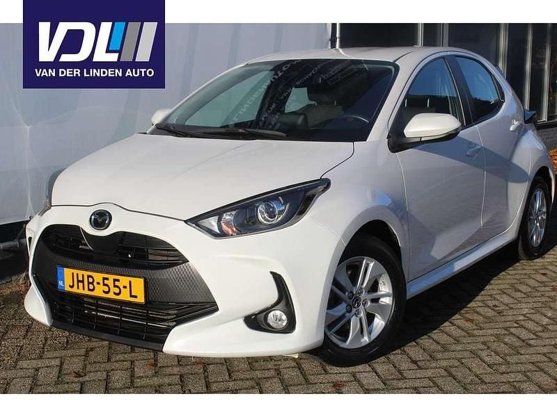 Wit Gebruikt 2023 Toyota Yaris Hybrid Hatchback | € 19.200 (Super prijs) - Afbeelding 1/4