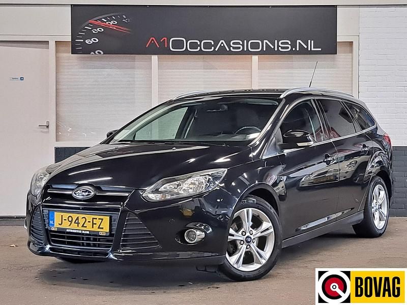 Zwart Gebruikt 2012 Ford Focus Trend Stationwagen | € 6.495 (Iets duurder) - Afbeelding 1/4