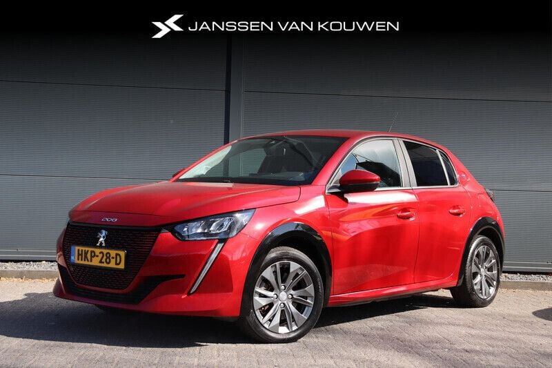 Rood Gebruikt 2022 Peugeot e-208 Active Hatchback | € 17.685 (Goede deal) - Afbeelding 1/4