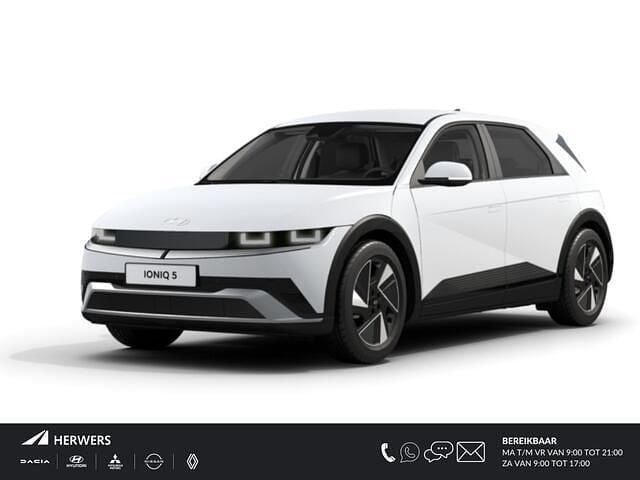 Zwart Nieuw 2025 Hyundai Ioniq 6 Style Sedan | € 39.090 - Afbeelding 1/4