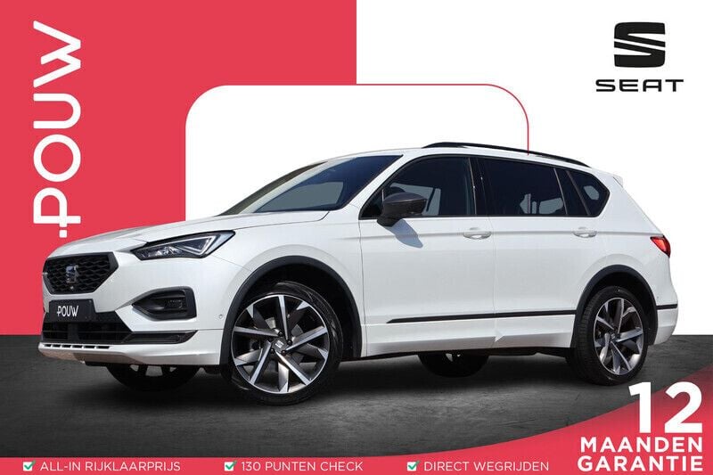 Wit Gebruikt 2022 Seat Tarraco Business SUV | € 35.900 (Eerlijke prijs) - Afbeelding 1/4