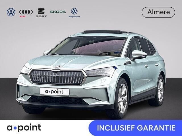 Grijs, metallic lak Gebruikt 2022 Skoda Enyaq iV SUV | € 32.449 (Super prijs) - Afbeelding 1/3