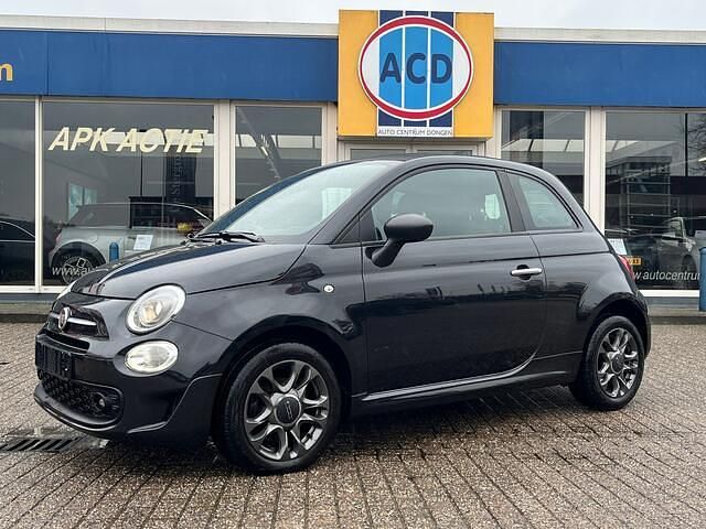 Zwart (metallic) Occasion 2022 Fiat 500C Sport Cabriolet | € 13.700 (Eerlijke prijs) - Afbeelding 1/4