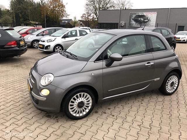 Grijs Gebruikt 2010 Fiat 500 Sport Hatchback | € 4.989 (Eerlijke prijs) - Afbeelding 1/4