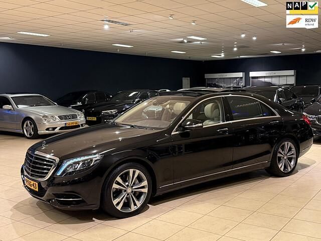 Zwart Gebruikt 2014 Mercedes S350 Sedan | € 36.950 - Afbeelding 1/4