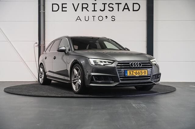 Grijs Gebruikt 2017 Audi A4 S-Line Stationwagen | € 12.950 (Super prijs) - Afbeelding 1/4