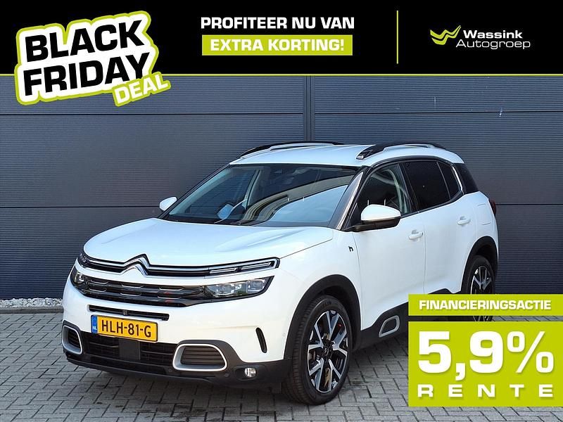 Wit Gebruikt 2022 Citroën C5 Aircross Shine SUV | € 22.999 (Goede deal) - Afbeelding 1/4
