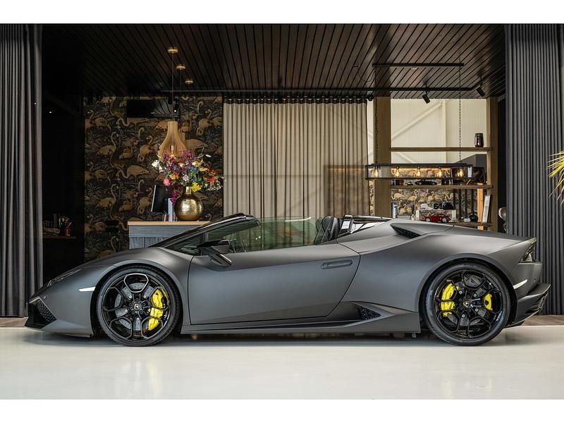 Occasion Lamborghini Huracán 612 PK (450 kW) 2017 Grijs Cabriolet