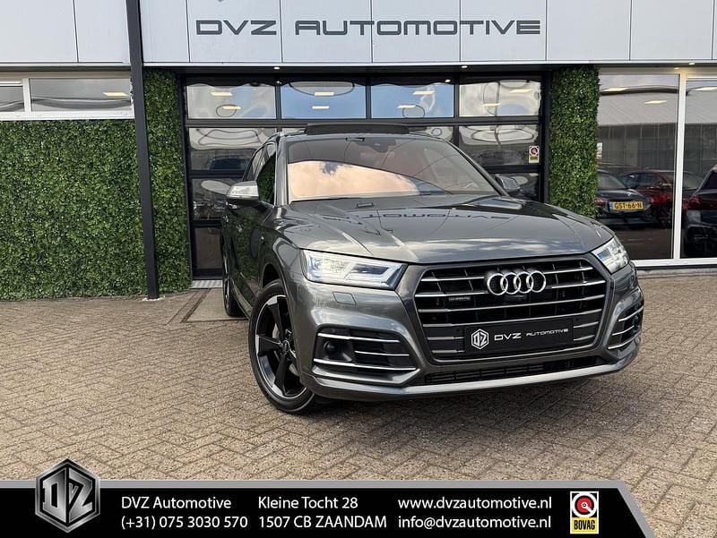 Grijs (metallic) Gebruikt 2021 Audi Q5 Competition SUV | € 34.950 (Goede deal) - Afbeelding 1/4