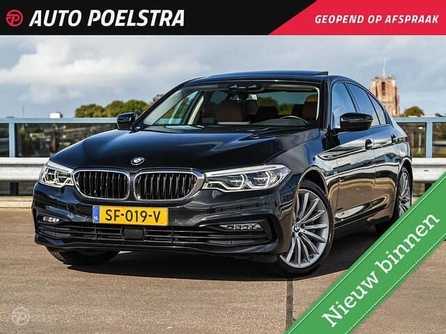 Zwart Gebruikt 2017 BMW 540 Executive Sedan | € 36.950 (Eerlijke prijs) - Afbeelding 1/4