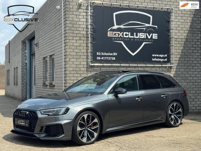 Grijs Gebruikt 2018 Audi RS4 Comfort Stationwagen | € 54.950 (Eerlijke prijs) - Afbeelding 1/4