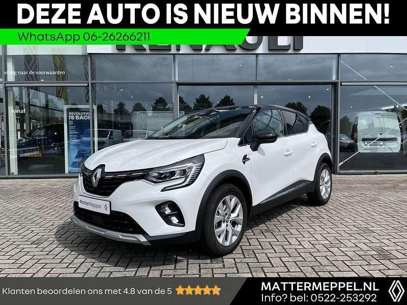 Wit Gebruikt 2021 Renault Captur Intens SUV | € 18.950 (Eerlijke prijs) - Afbeelding 1/3