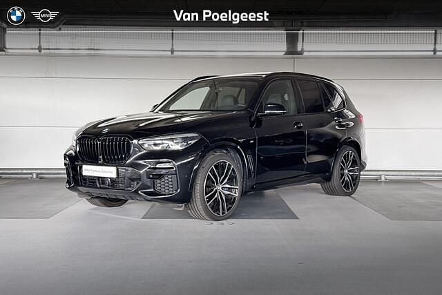 Saphirschwarz metallic (zwart metallic) Gebruikt 2020 BMW X5 Executive SUV | € 59.900 (Super prijs) - Afbeelding 1/4