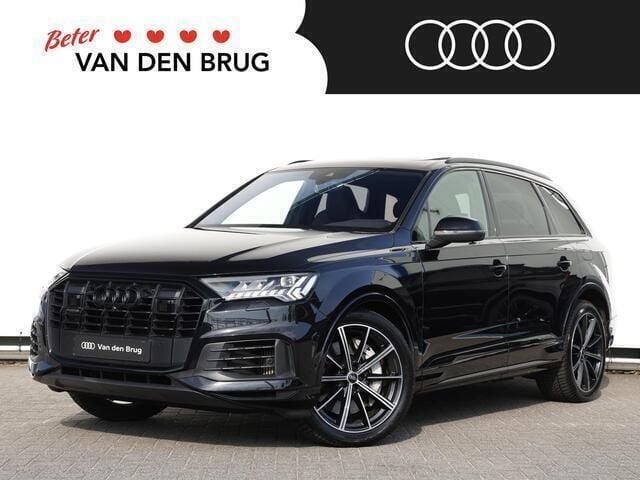 Zwart Gebruikt 2021 Audi Q7 Competition SUV | € 57.800 (Super prijs) - Afbeelding 1/4