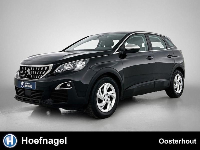 Zwart Occasion 2017 Peugeot 3008 SUV | € 11.350 (Eerlijke prijs) - Afbeelding 1/3