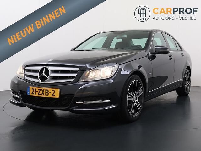 Occasion Mercedes C180 Avantgarde 157 PK (115 kW) 2013 Zwart Sedan