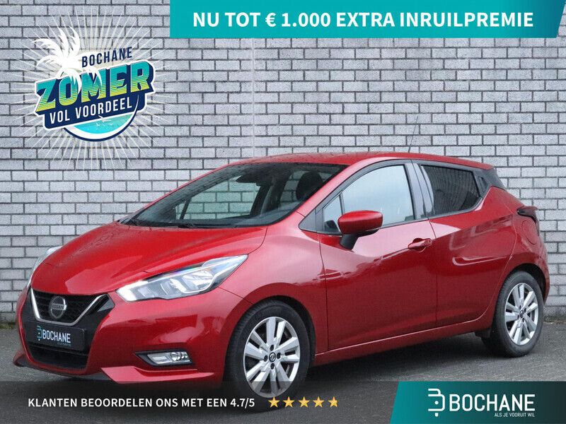 Rood Gebruikt 2019 Nissan Micra N-Connecta Hatchback | € 14.895 (Goede deal) - Afbeelding 1/4