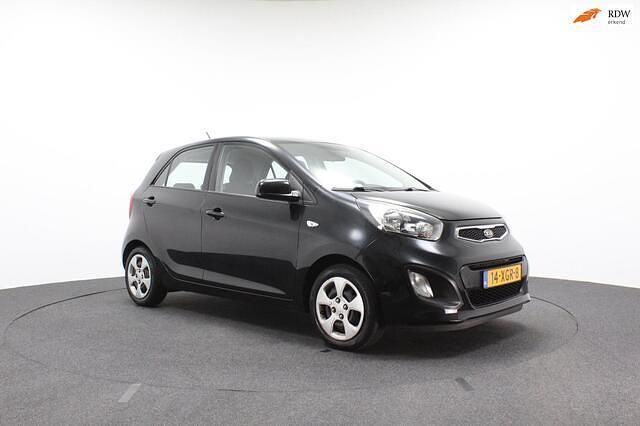 Zwart Occasion 2012 Kia Picanto Comfort Hatchback | € 6.250 (Eerlijke prijs) - Afbeelding 1/4