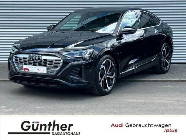 Zwart Gebruikt 2023 Audi Q8 e-tron S-Line SUV | € 48.249 (Super prijs) - Afbeelding 1/4