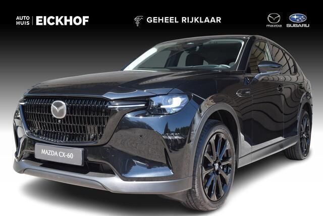 Zwart, metallic lak Gebruikt 2024 Mazda CX-60 Exclusive-Line SUV | € 58.135 (Iets duurder) - Afbeelding 1/4