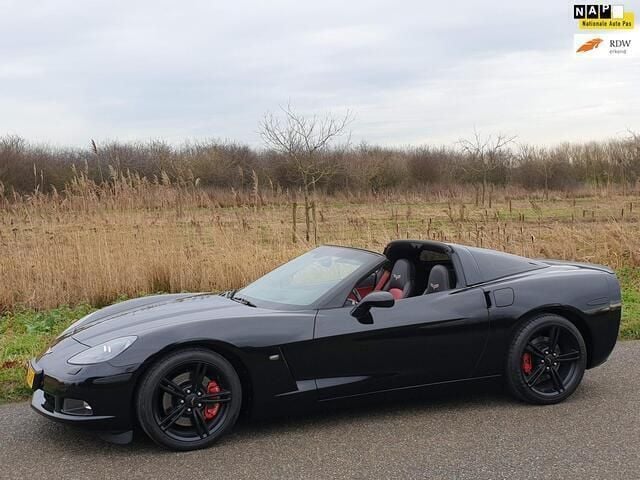 Zwart Gebruikt 2007 Corvette C6 Coupé | € 42.500 - Afbeelding 1/4