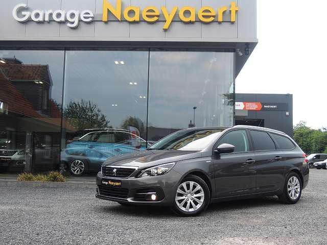 Grijs Occasion 2019 Peugeot 308 SW Style Stationwagen | € 16.850 (Eerlijke prijs) - Afbeelding 1/4