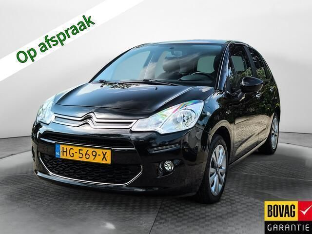 Zwart Gebruikt 2015 Citroën C3 PureTech Hatchback | € 7.400 (Eerlijke prijs) - Afbeelding 1/4