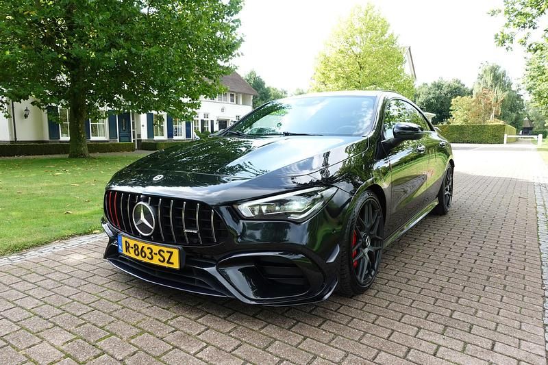 Occasion Mercedes CLA45 AMG Premium Plus 422 PK (310 kW) 2021 Zwart Sedan