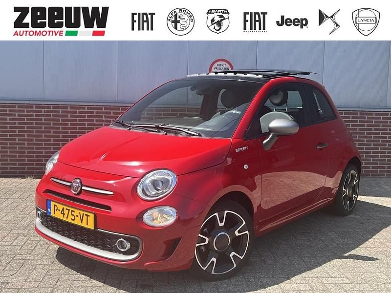 Rood Gebruikt 2022 Fiat 500 Sport Hatchback | € 15.450 (Eerlijke prijs) - Afbeelding 1/4