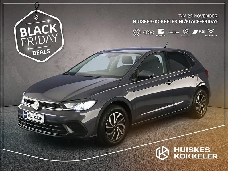 Grijs Gebruikt 2022 VW Polo Life Hatchback | € 17.000 (Eerlijke prijs) - Afbeelding 1/4