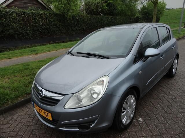 Grijs Gebruikt 2007 Opel Corsa Enjoy Hatchback | € 4.150 (Eerlijke prijs) - Afbeelding 1/4