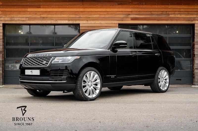 Zwart Gebruikt 2018 Land Rover Range Rover Autobiography SUV | € 78.950 - Afbeelding 1/4