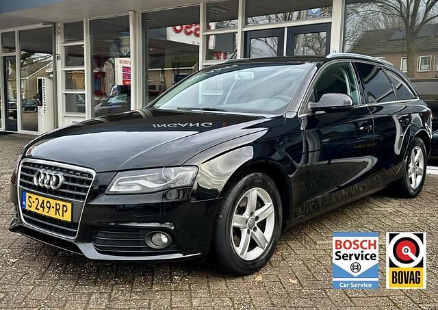 Zwart Occasion 2009 Audi A4 Stationwagen | € 8.950 (Iets duurder) - Afbeelding 1/4