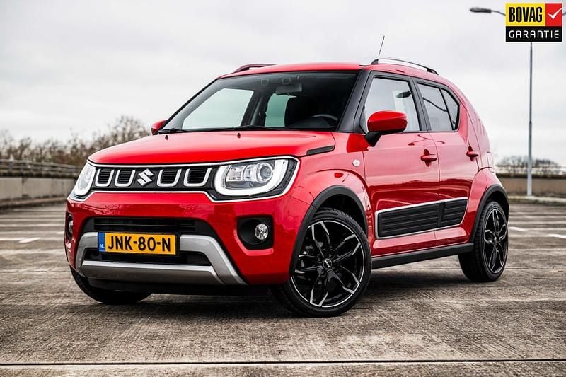 Rood Occasion 2023 Suzuki Ignis Hatchback | € 18.945 (Eerlijke prijs) - Afbeelding 1/4