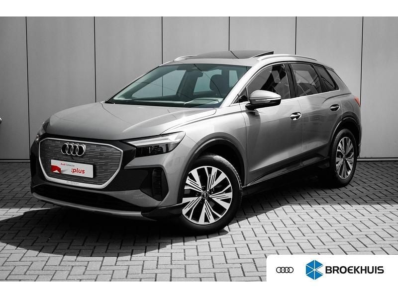 Grijs, metallic lak Gebruikt 2021 Audi Q4 e-tron Advanced Plus SUV | € 30.945 (Eerlijke prijs) - Afbeelding 1/4