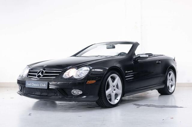 Zwart, metallic lak Gebruikt 2007 Mercedes SL55 AMG AMG Cabriolet | € 72.500 - Afbeelding 1/4