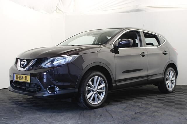 Paars Gebruikt 2014 Nissan Qashqai SUV | € 11.999 (Eerlijke prijs) - Afbeelding 1/4