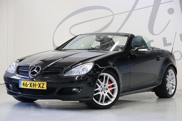 Zwart Gebruikt 2007 Mercedes SLK200 Cabriolet | € 10.450 (Iets duurder) - Afbeelding 1/4