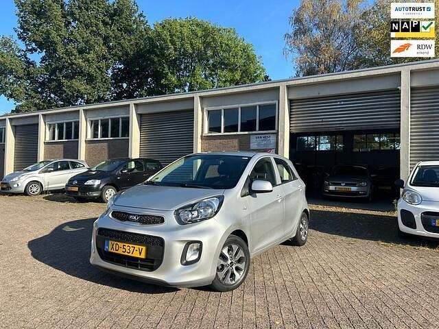 Grijs Occasion 2017 Kia Picanto Hatchback | € 6.995 (Eerlijke prijs) - Afbeelding 1/4