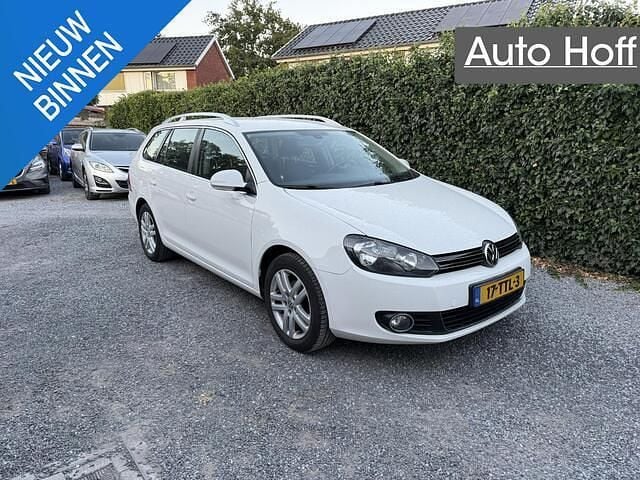 Wit Gebruikt 2012 VW Golf VII Highline Stationwagen | € 4.425 (Eerlijke prijs) - Afbeelding 1/4