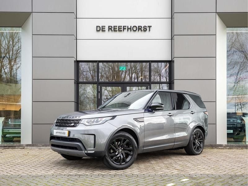 Grijs (metallic) Gebruikt 2017 Land Rover Discovery 5 SUV | € 34.900 (Eerlijke prijs) - Afbeelding 1/4