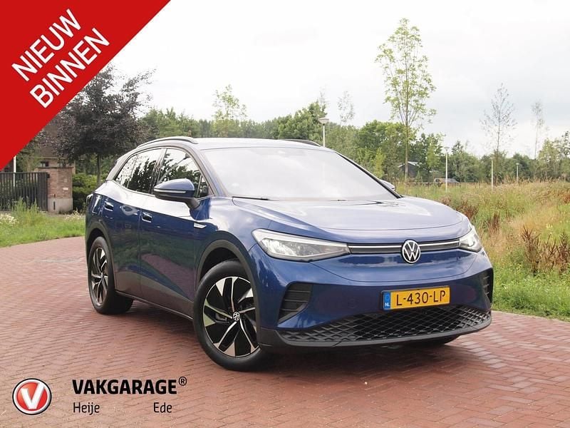 Blauw Gebruikt 2021 VW ID.4 Life SUV | € 26.990 (Eerlijke prijs) - Afbeelding 1/4