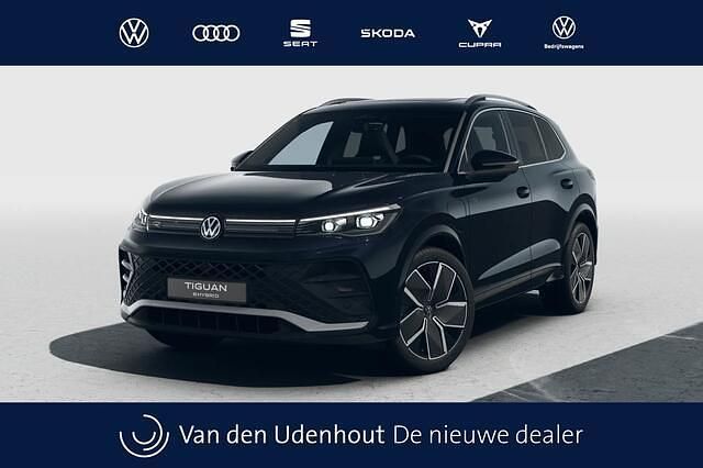 Zwart, metallic lak Nieuw 2025 VW Tiguan R-line Edition SUV | € 59.695 (Eerlijke prijs) - Afbeelding 1/4